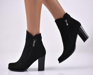Дамски елегантни  боти  черни