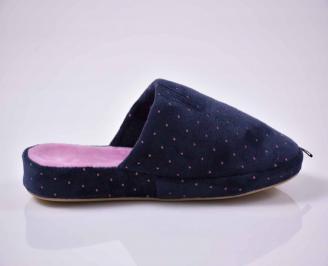 Дамски домашни чехли  сини  EOBUVKIBG 3