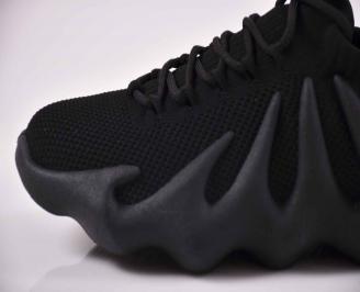 Mъжки маратонки текстил черни EOBUVKIBG