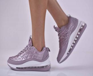 Дамски спортни обувки лилави  EOBUVKIBG
