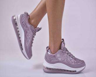 Дамски спортни обувки лилави  EOBUVKIBG