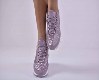 Дамски спортни обувки лилави  EOBUVKIBG