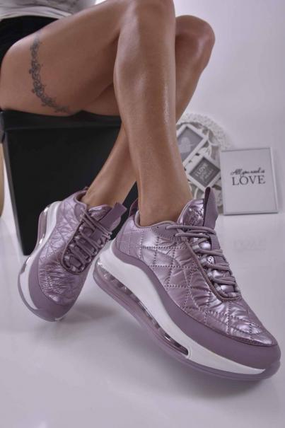 Дамски спортни обувки лилави  EOBUVKIBG