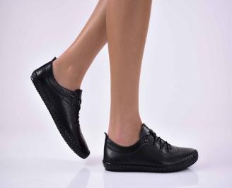Дамски  равни обувки  черни  EOBUVKIBG