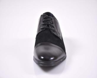 Мъжки официални обувки черни EOBUVKIBG