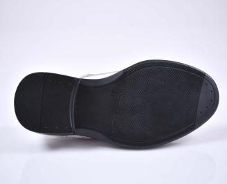 Мъжки официални обувки бели EOBUVKIBG