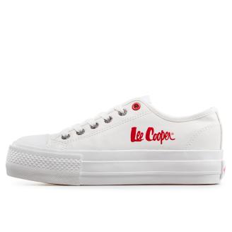 Дамски кожени кецове Lee Cooper 801-09 White