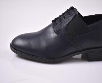 Мъжки официални обувки сини EOBUVKIBG