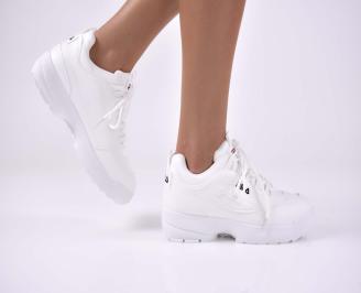 Дамски сникърси  бели EOBUVKIBG