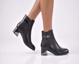 Дамски елегантни боти черни EOBUVKIBG