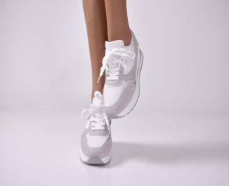 Дамски сникърси бели EOBUVKIBG
