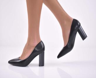 Дамски елегантни обувки черни EOBUVKIBG