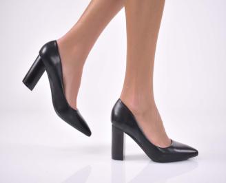 Дамски елегантни обувки черни EOBUVKIBG