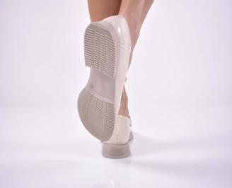 Дамски лоуфъри  естествен лак бежови EOBUVKIBG 3