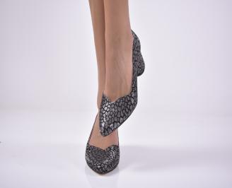 Дамски елегантни обувки черни EOBUVKIBG