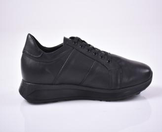 Мъжки обувки естествена кожа черни EOBUVKIBG 3