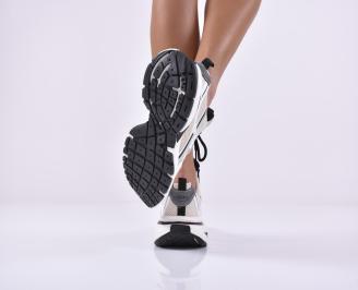 Дамски сникърси бели EOBUVKIBG 3