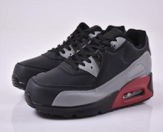 Mъжки маратонки черни EOBUVKIBG