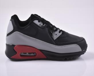 Mъжки маратонки черни EOBUVKIBG 3