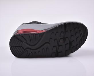 Mъжки маратонки черни EOBUVKIBG