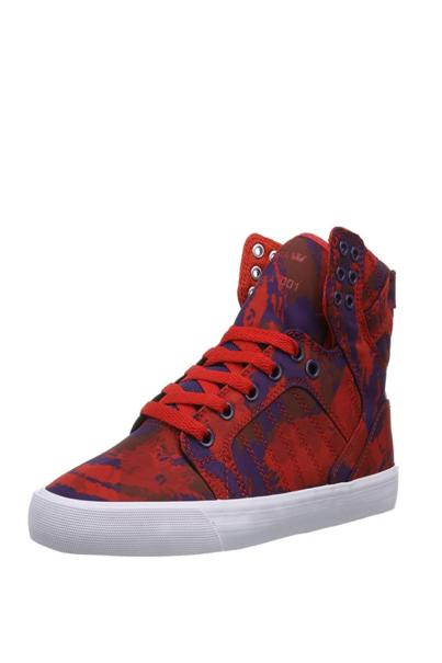 SUPRA WMNS Skytop Red 3