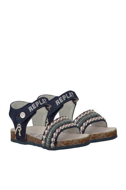 REPLAY Pie Sandals Junior Navy