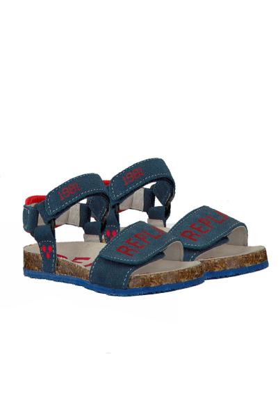 REPLAY Hurricane Sandals Junior Navy 3