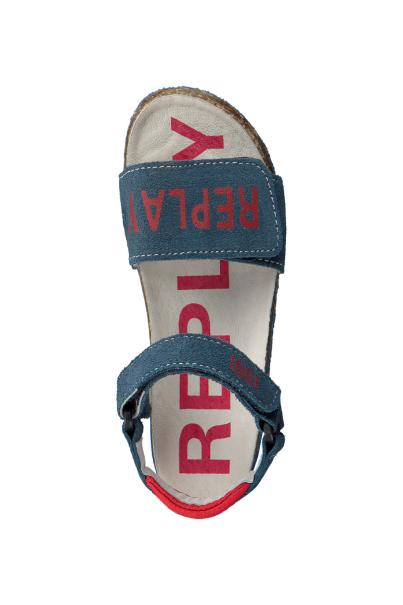 REPLAY Hurricane Sandals Junior Navy