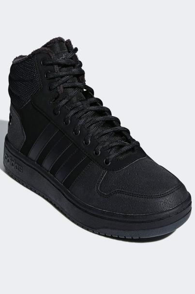 ADIDAS Hoops 2.0 Mid Shoes Black 3