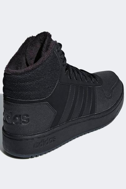 ADIDAS Hoops 2.0 Mid Shoes Black