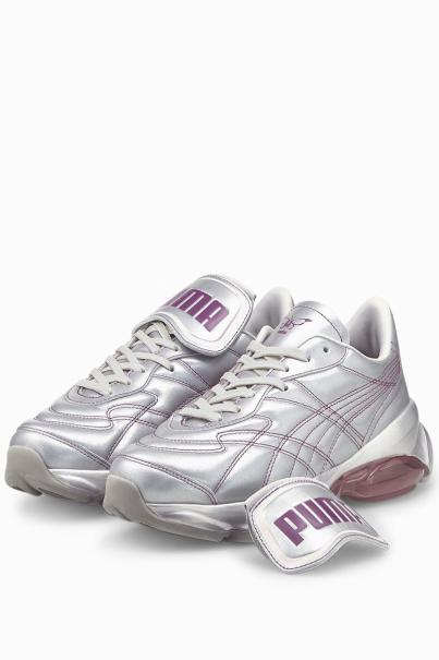 PUMA x Dua Lipa Cell Dome King Metallic Shoes Grey