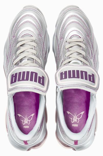 PUMA x Dua Lipa Cell Dome King Metallic Shoes Grey