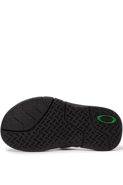 OAKLEY Ellipse Flip Flops Green/Black