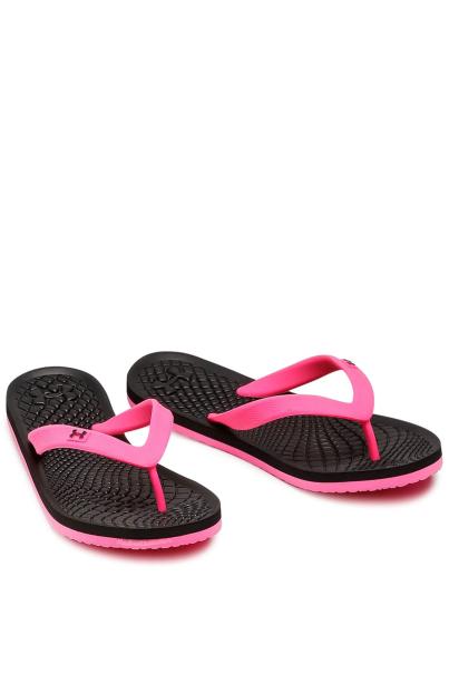 UNDER ARMOUR Atlantic Dune Flip-Flops Pink/Black