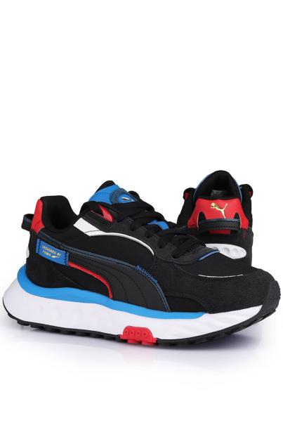 PUMA Wild Rider Displaced Shoes Black 3