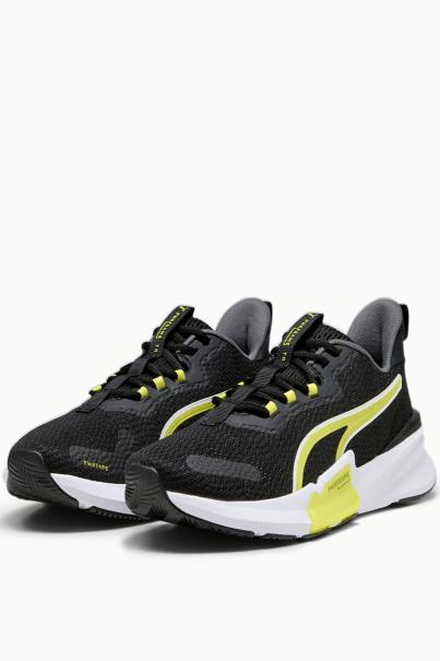 PUMA Power Frame Training Shoes Black/Yellow 3