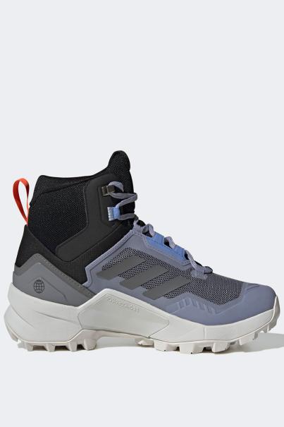 ADIDAS Terrex Swift R3 Mid Gore-Tex Hiking Shoes Grey/Black/Blue