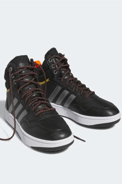 ADIDAS Hoops 3.0 Mid Winter Shoes Black 3