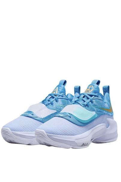 NIKE Zoom Freak 3 Shoes Blue/Turquoise 3