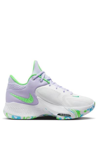 NIKE Zoom Freak 4 Shoes White/Purple