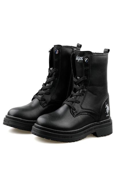 US POLO Assn Dalia Boots Black 3