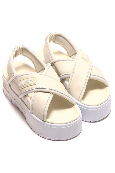 PUMA Mayze Sandals Pristine White 3