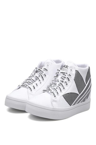 ADIDAS Courtvantage Heel Logo White 3