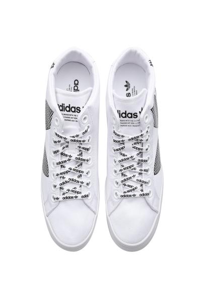 ADIDAS Courtvantage Heel Logo White