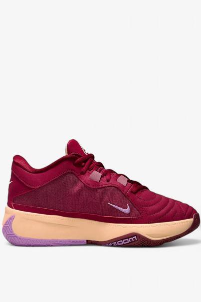 NIKE x Giannis Zoom Freak 5 Alphabet Bros Basketball Shoes Burgundy