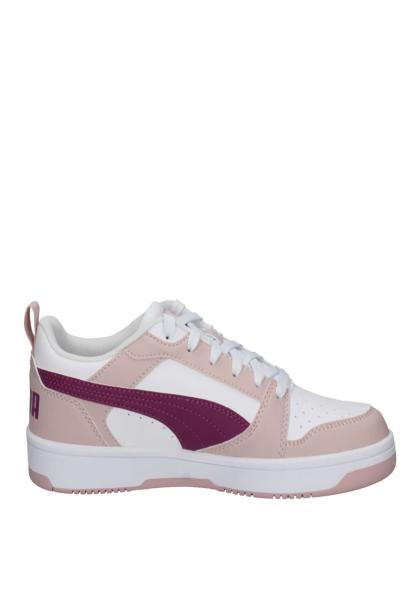 PUMA Rebound V6 Lo Shoes White/Pink