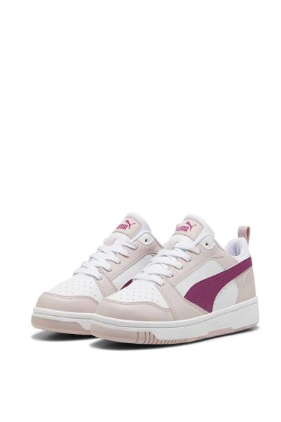 PUMA Rebound V6 Lo Shoes White/Pink