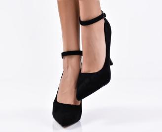 Дамски елегантни обувки черни EOBUVKIBG