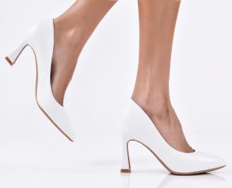 Дамски елегантни обувки бели EOBUVKIBG