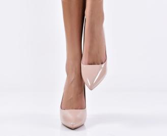 Дамски елегантни обувки бежови EOBUVKIBG